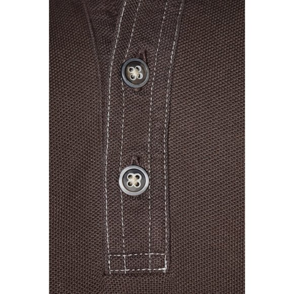 Tommy Bahama Men's Brown Polo size Medium - Picture 5 of 9